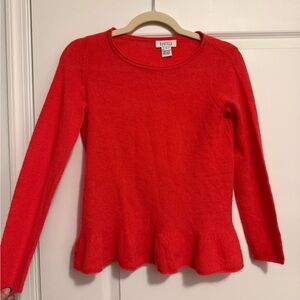 Barneys New York Coral Crewneck Sweater
